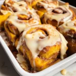 Brown Butter Pumpkin Cinnamon Rolls