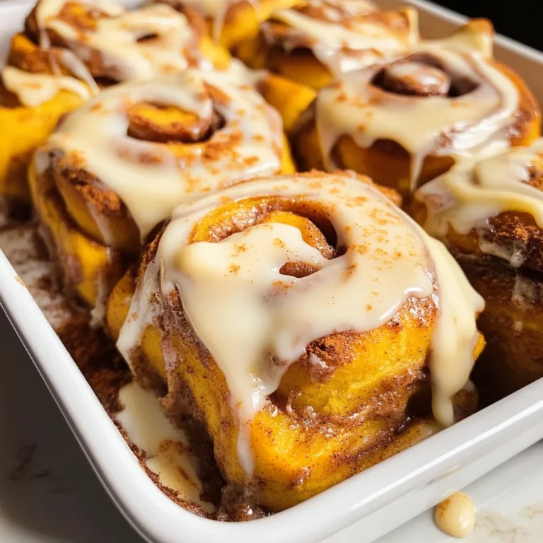 Brown Butter Pumpkin Cinnamon Rolls