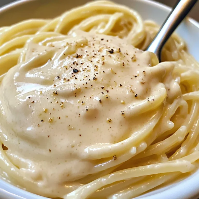 Easy Homemade Alfredo Sauce