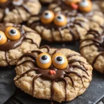 Peanut Butter Spider Cookies
