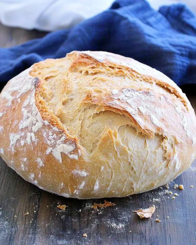 Rustic Italian Crusty Bread Recipe