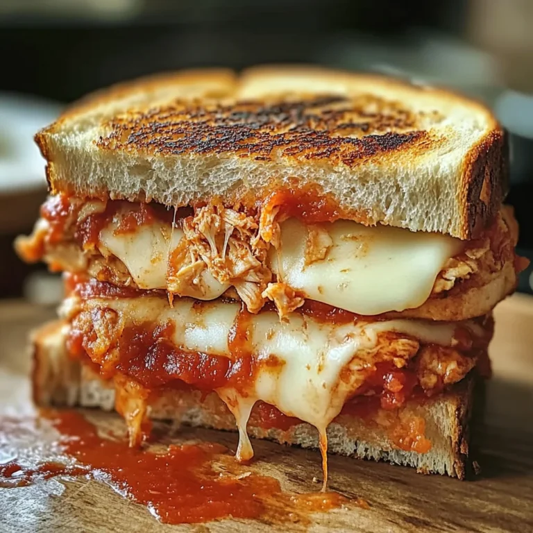 Chicken Parmesan Grilled Cheese