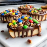 Chocolate Covered Caramel Apple Slices