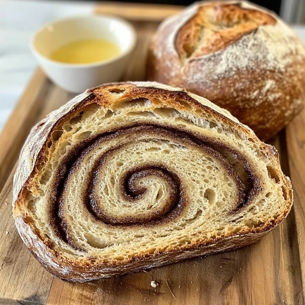 Cinnamon Swirl Sourdough Bread
