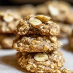 Healthy Banana Oatmeal Cookies