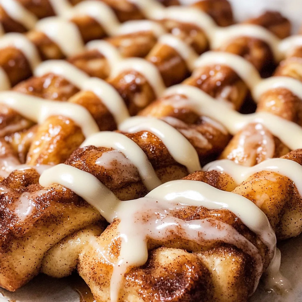 Homemade Cinnamon Twists with Cream Cheese Icing