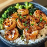 Honey Garlic Shrimp Bowls: A Quick Dinner Delight!
