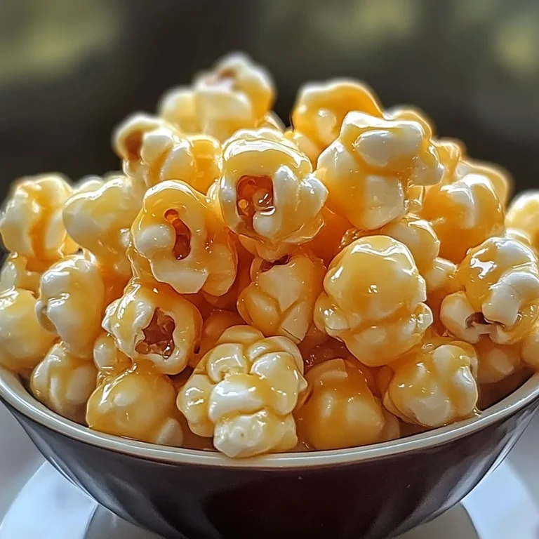 Marshmallow Caramel Corn