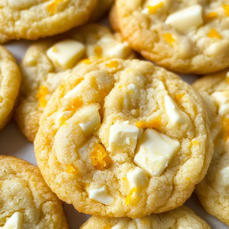 Orange Creamsicle Cookies