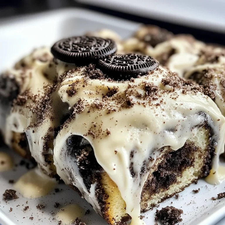 Oreo Cinnamon Rolls