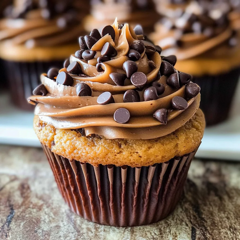Pumpkin Chocolate Chip Cupcakes