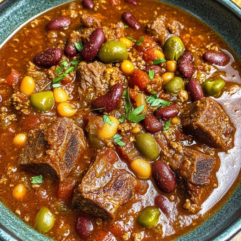 Short Rib and Chorizo Chili Recipe