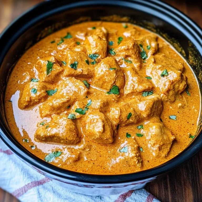 Slow Cooker Butter Chicken