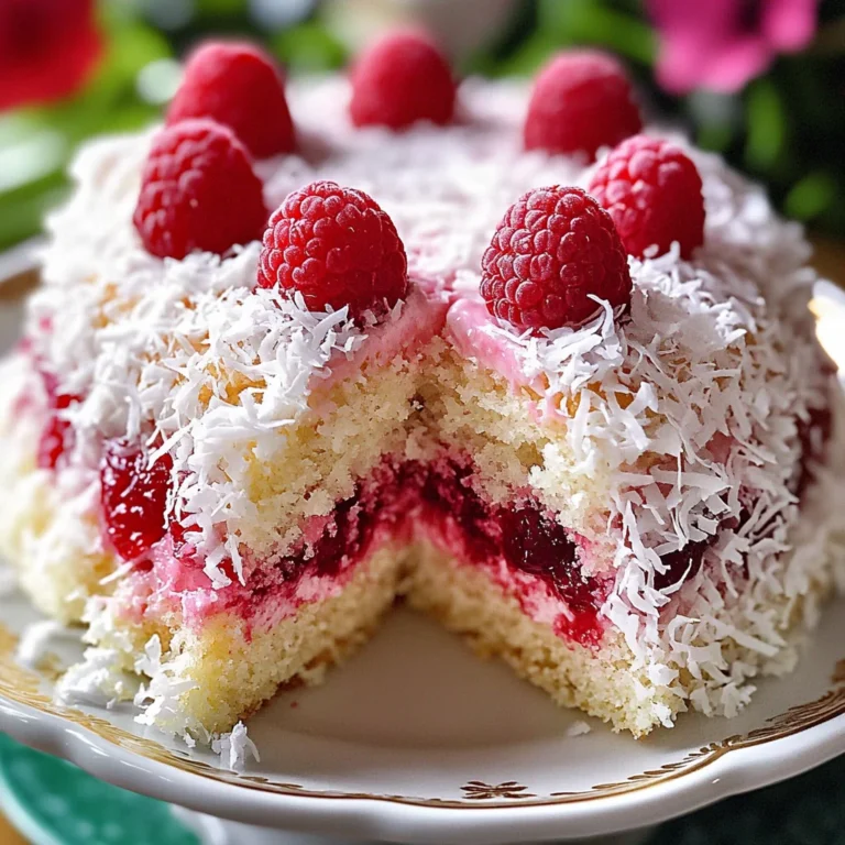 Snowball Cake Recipe – 7 Irresistible Reasons to Try This Raspberry Coconut Dessert