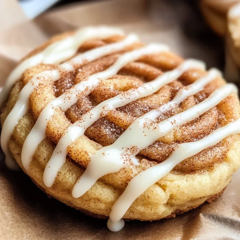 Soft Cinnamon Roll Cookies with Cream Cheese Icing