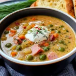Transylvanian Green Bean Soup (With Smoked Ham)