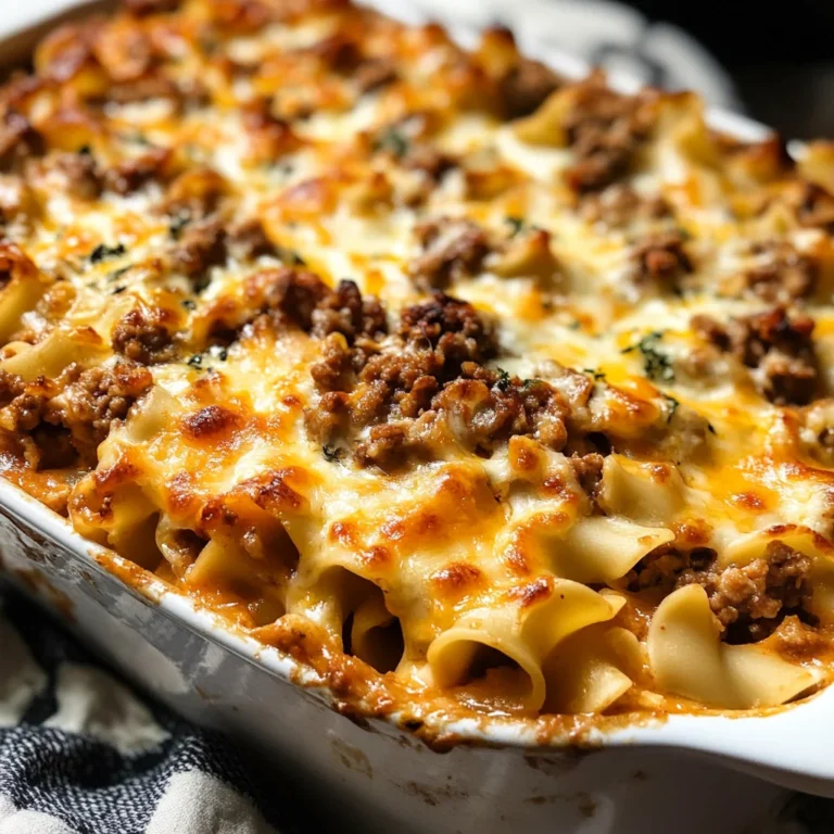 Cheesy Noodle Bake
