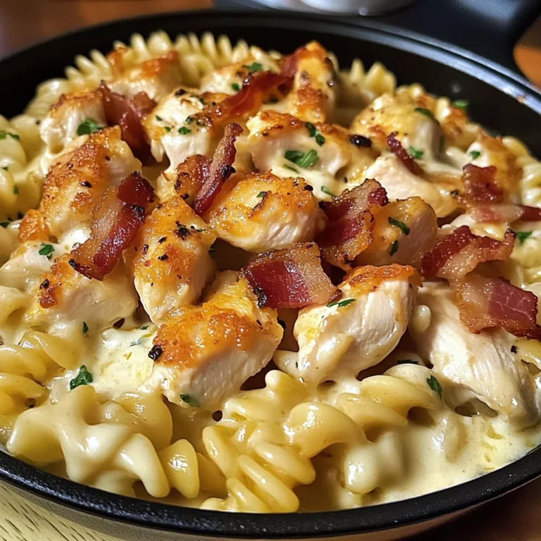 Chicken Bacon Ranch Pasta