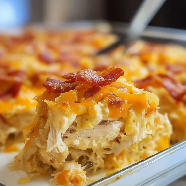 Crack Chicken Casserole
