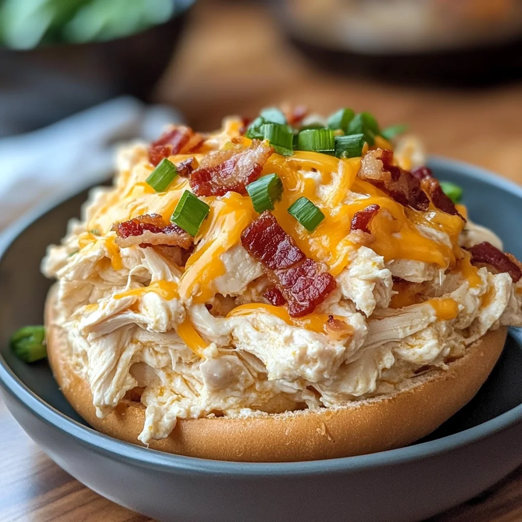 Creamy Crockpot Crack Chicken