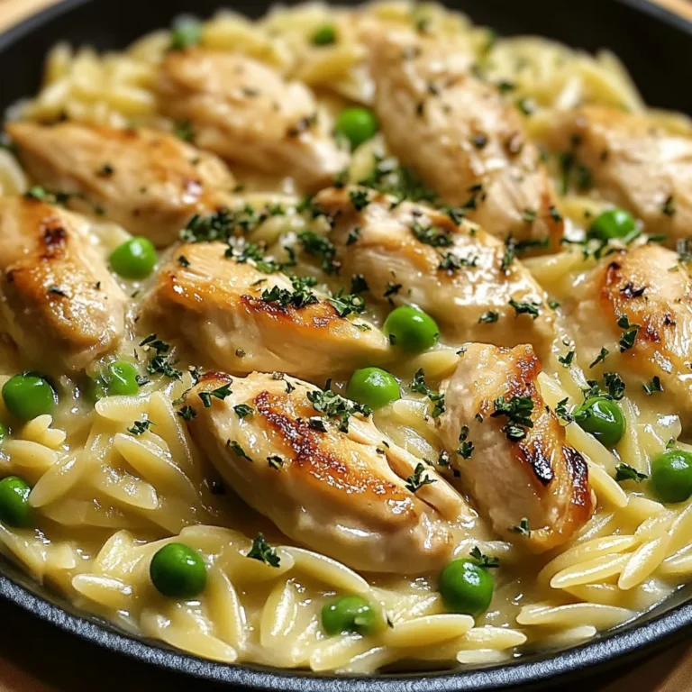Creamy Orzo With Chicken: A Wonderful Ultimate Recipe You’ll Love