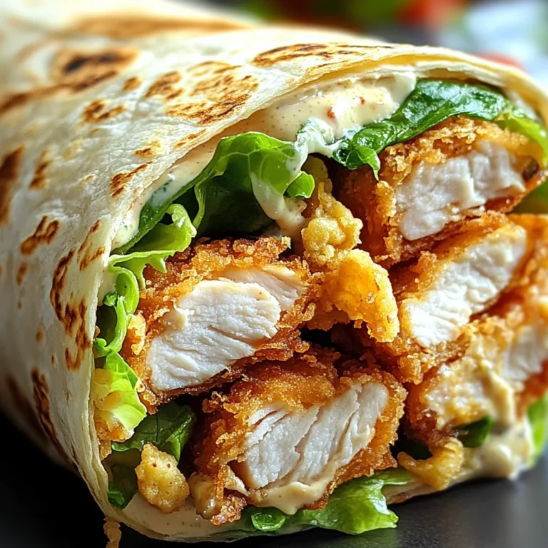 Crispy Chicken Ranch Snack Wrap – A Quick and Delicious Snack
