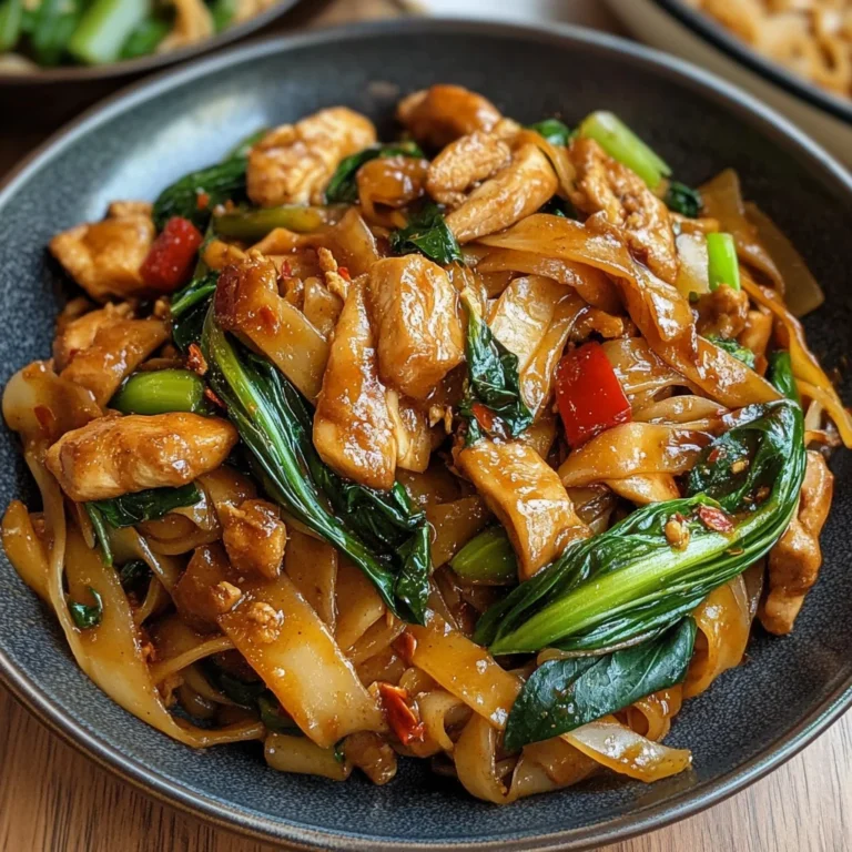 Drunken noodles