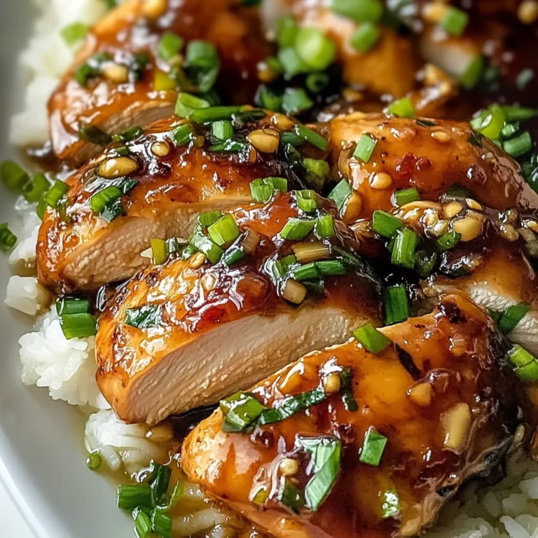 Honey Garlic Chicken Breasts