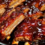 Super Easy Slow Cooker Ribs