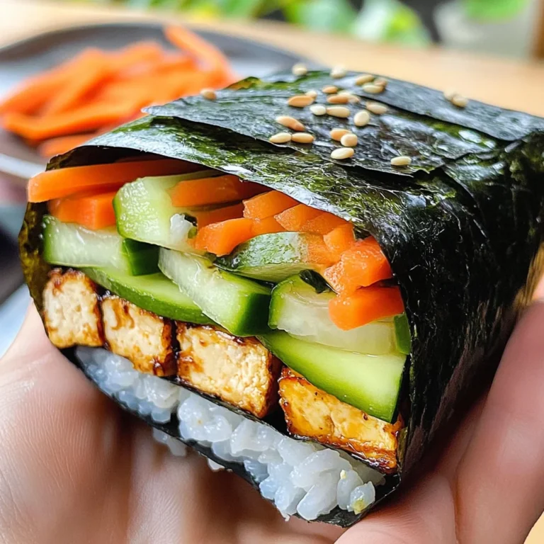 Vegan Onigirazu (Sushi Sandwich)