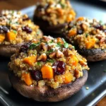 Autumn Harvest Stuffed Portobello Mushrooms Recipe delights!