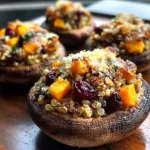 Autumn Harvest Stuffed Portobello Mushrooms Recipe delights!