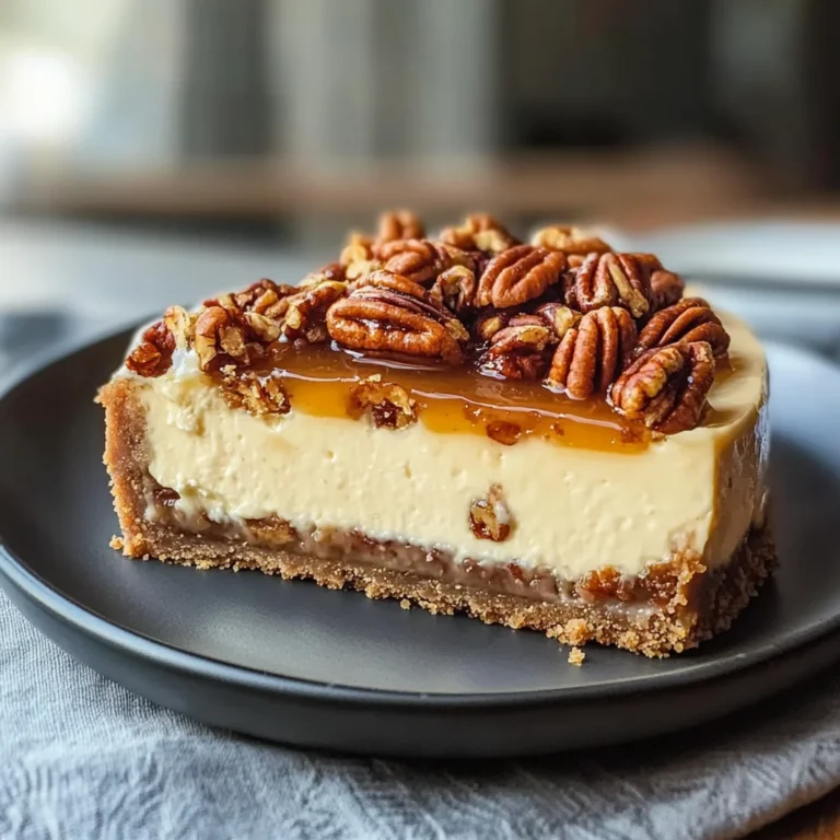 Brown Sugar Pecan Pie Cheesecake
