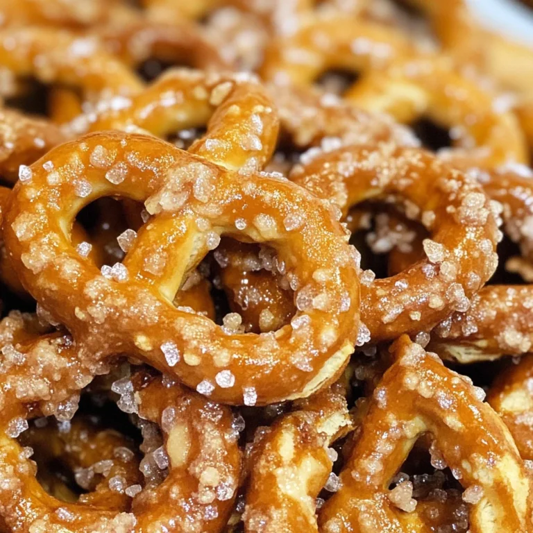 Butter Toffee Pretzels