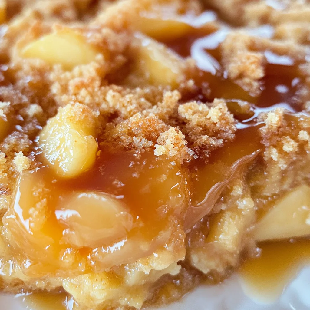 Caramel Apple Dump Cake