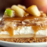 Caramel Apple Eclair Cake