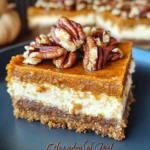 Cheesecake Pumpkin Bars