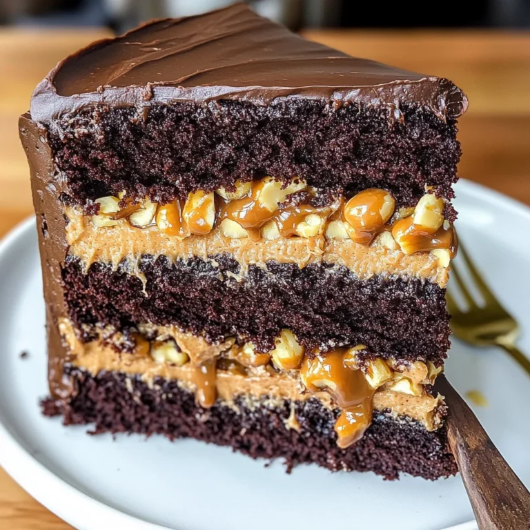 Chocolate Snickers Cake