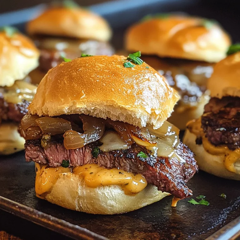 Cowboy Butter Steak Sliders