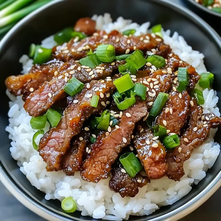 Crispy Beef Rice Bowl