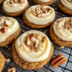 Crumbl carrot cake cookies