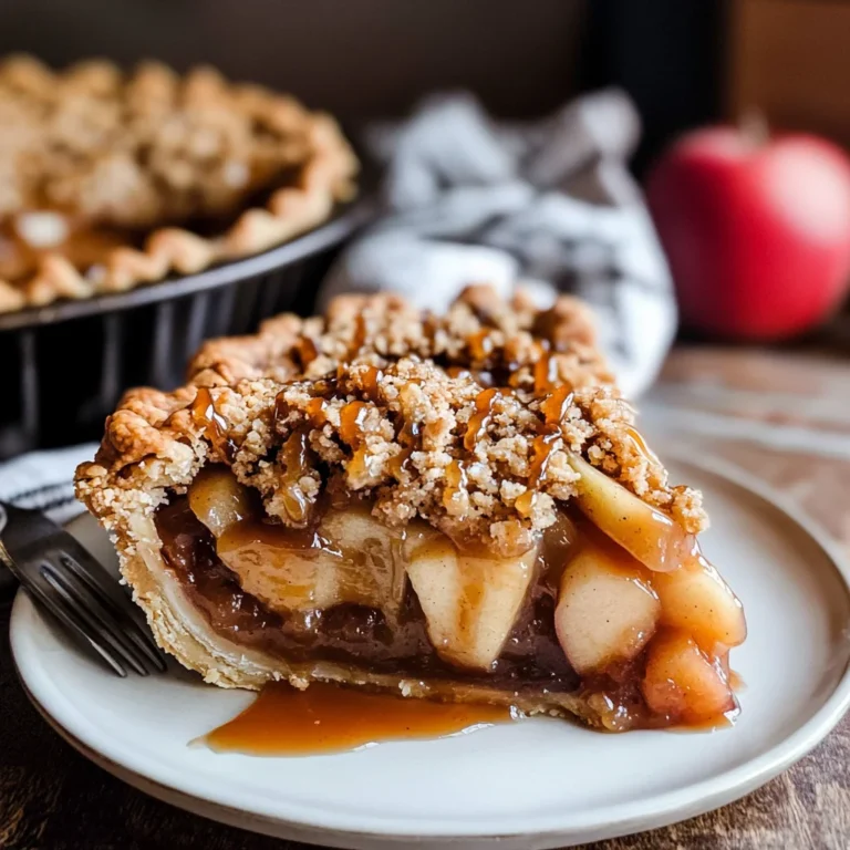 Dutch Caramel Apple Pie