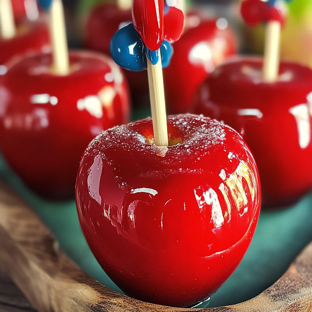 Easy Homemade Candy Apples