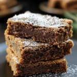 Gingerbread Brownies