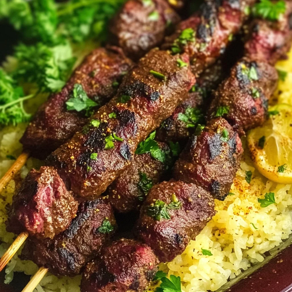 Juicy Middle Eastern Kebabs
