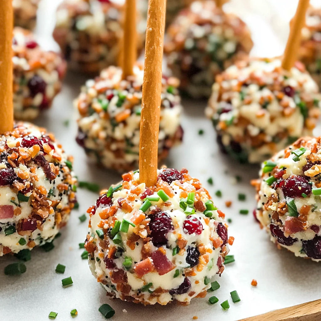 Mini Cheese Ball Bites