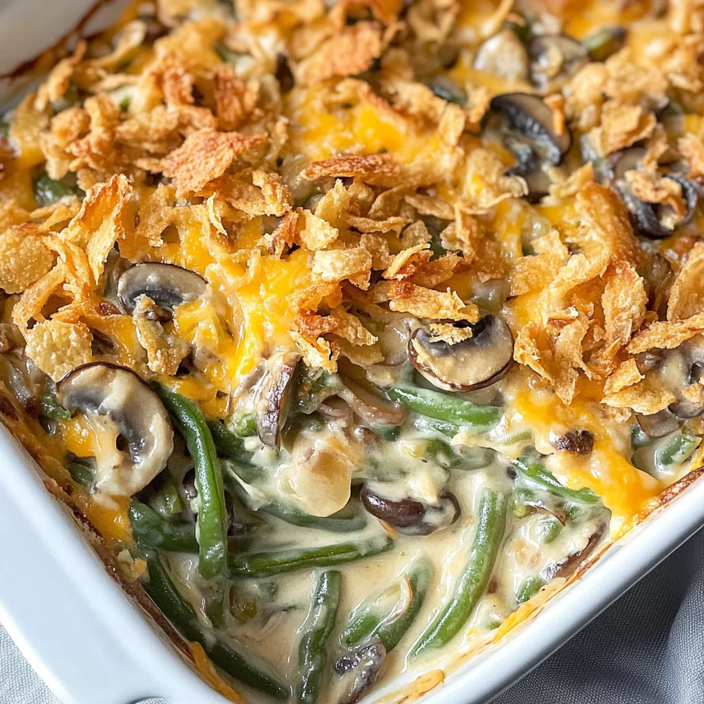 Paula Deen's Southern Green Bean Casserole