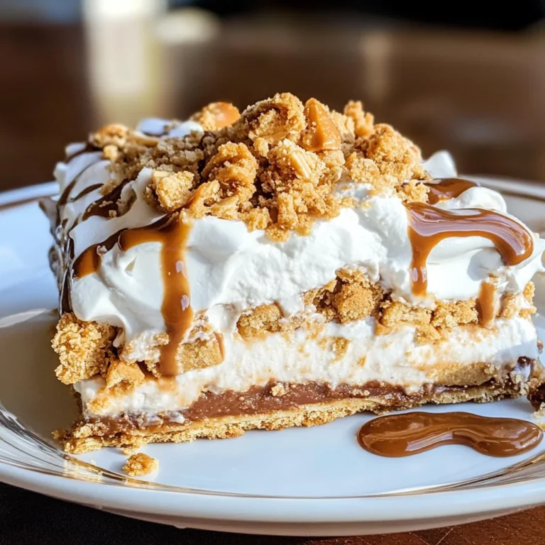 Peanut Butter Crunch Lasagna