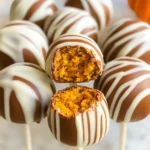Pumpkin Cake Pops