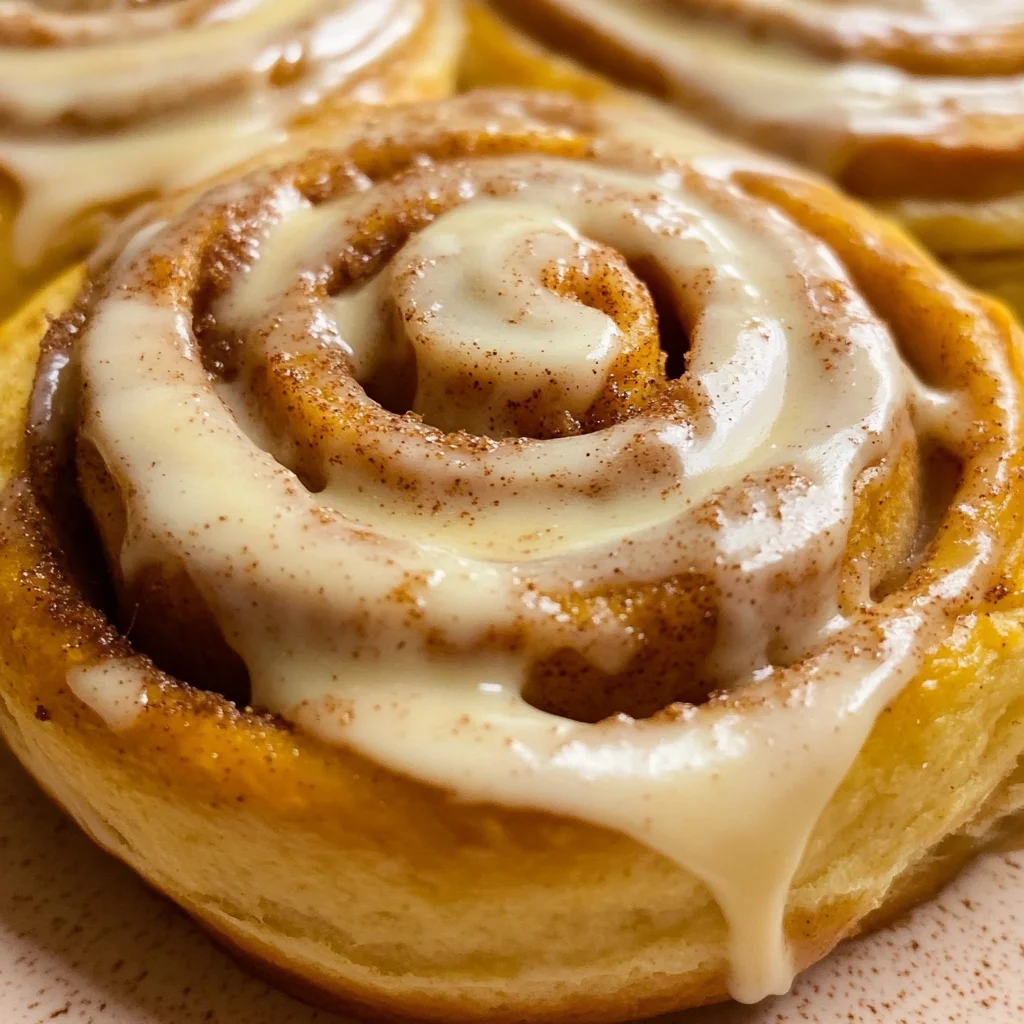 Pumpkin Cinnamon Rolls